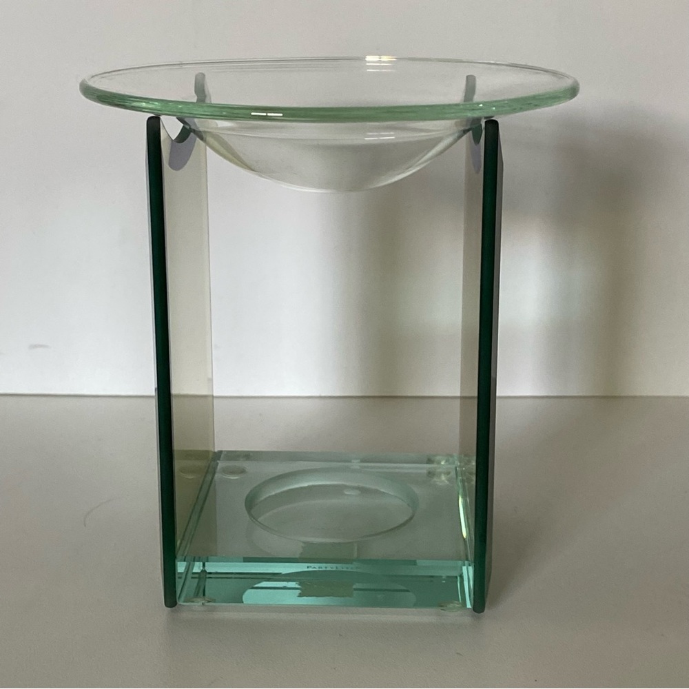 PartyLite Infinite Reflections Aroma Melts Warmer NEW NIB Mirror Candle Holder
